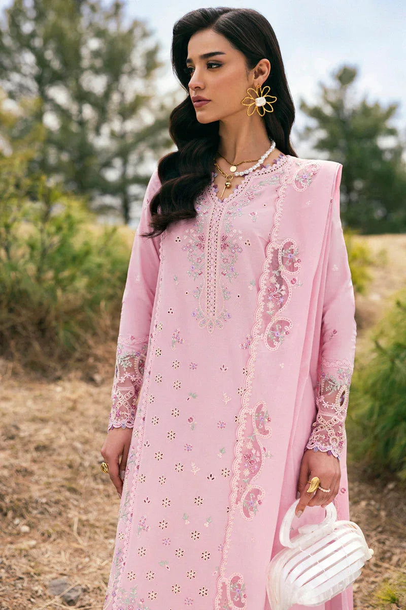 Qalamkar | Qlinekari Lawn | DC-02 Freja - Rang-e-Khaas
