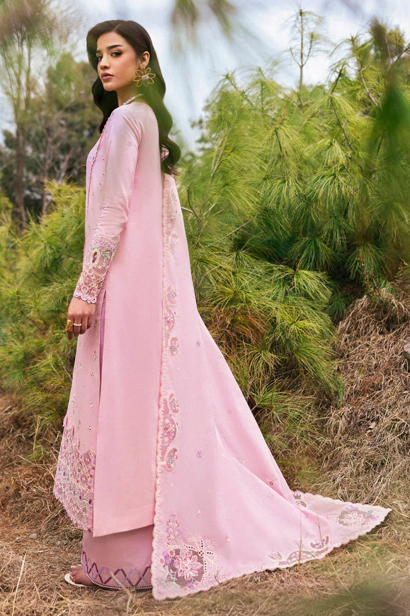 Qalamkar | Qlinekari Lawn | DC-02 Freja - Rang-e-Khaas