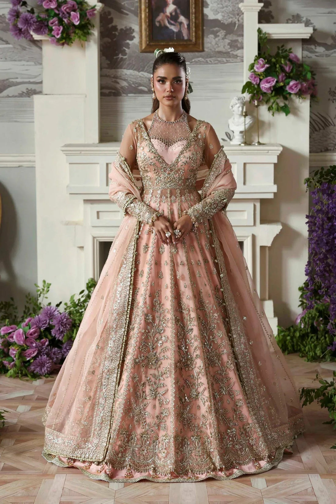 Akbar Aslam | Deewani Wedding Formals | Sanoura - Rang-e-Khaas