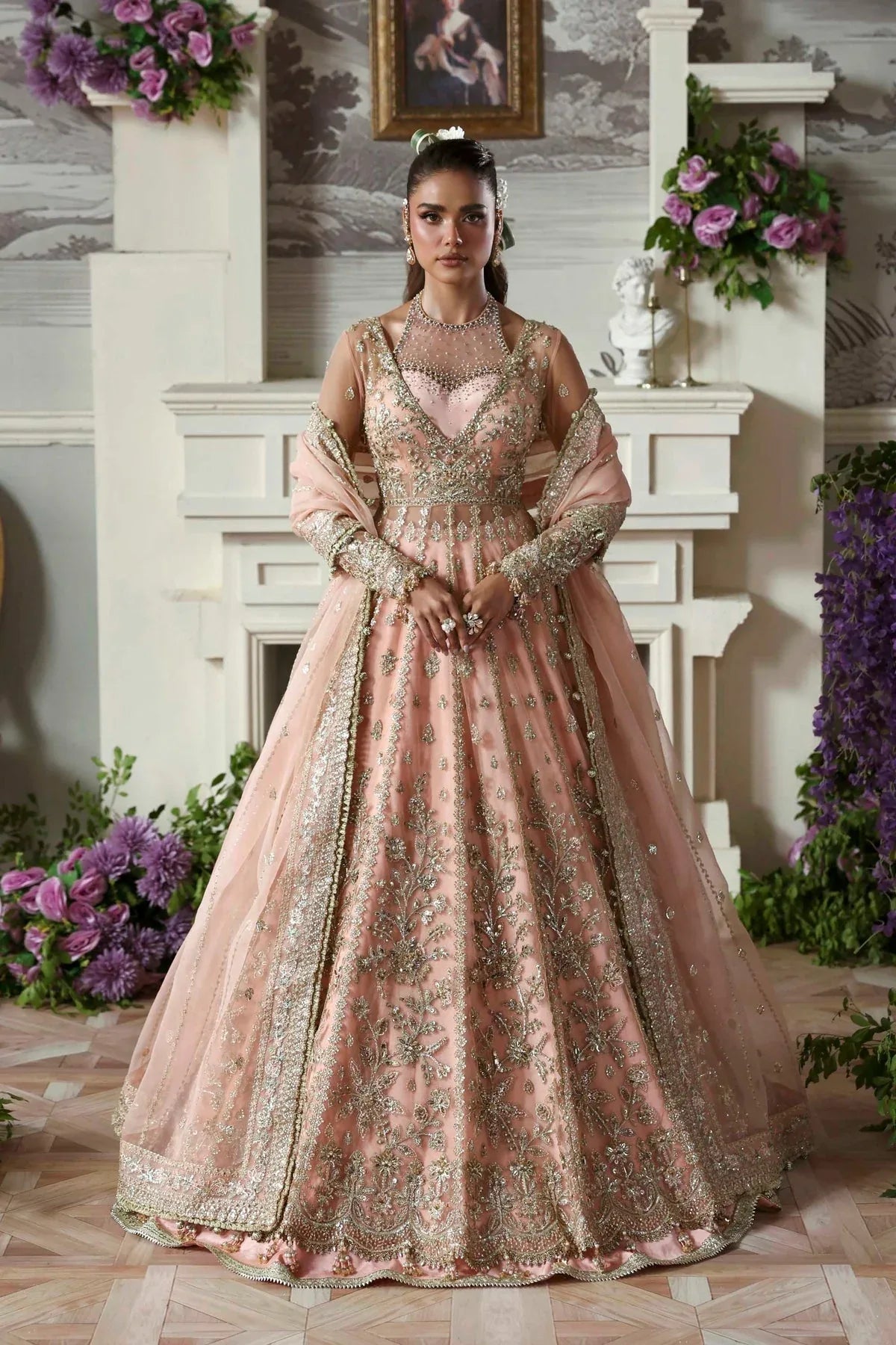 Akbar Aslam | Deewani Wedding Formals | Sanoura - Rang-e-Khaas