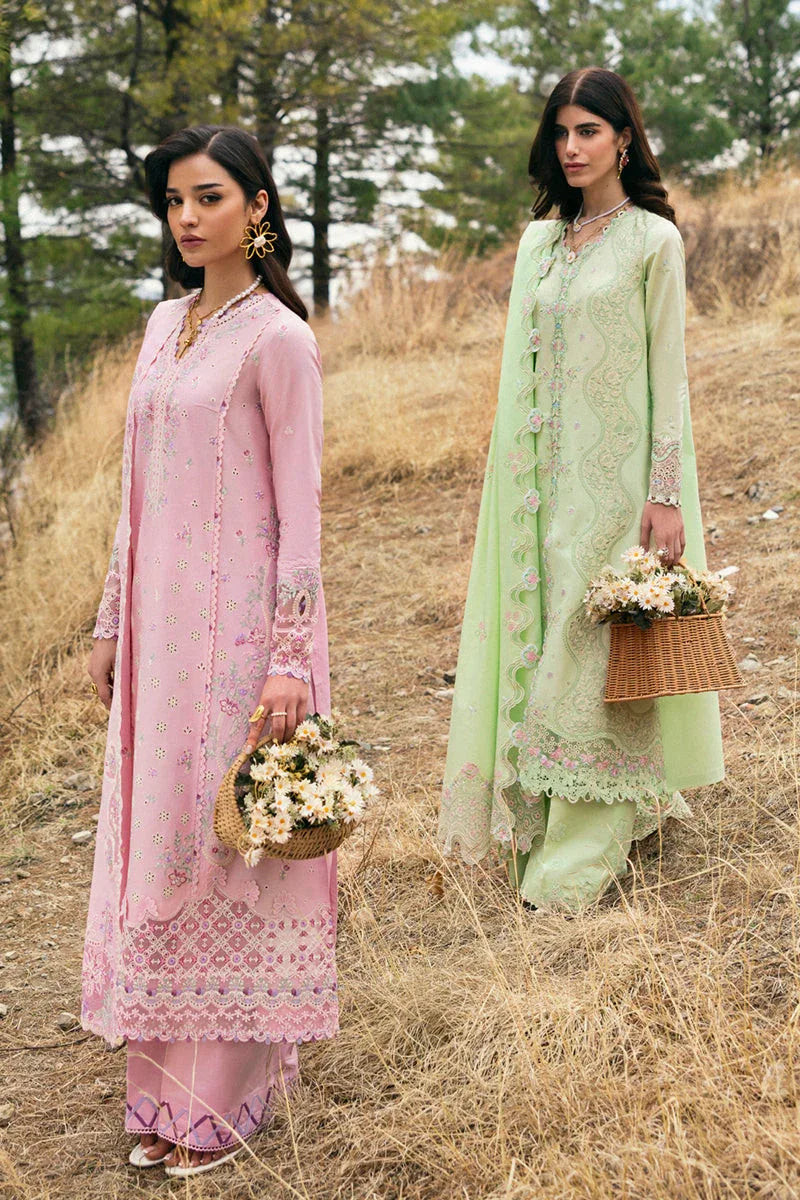 Qalamkar | Qlinekari Lawn | DC-02 Freja - Rang-e-Khaas