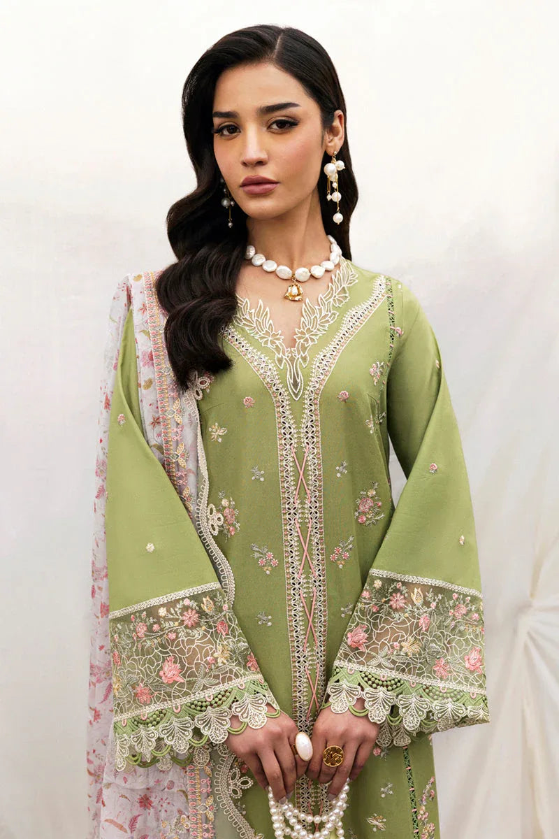 Qalamkar | Qlinekari Lawn | DC-01 Lovisa - Rang-e-Khaas