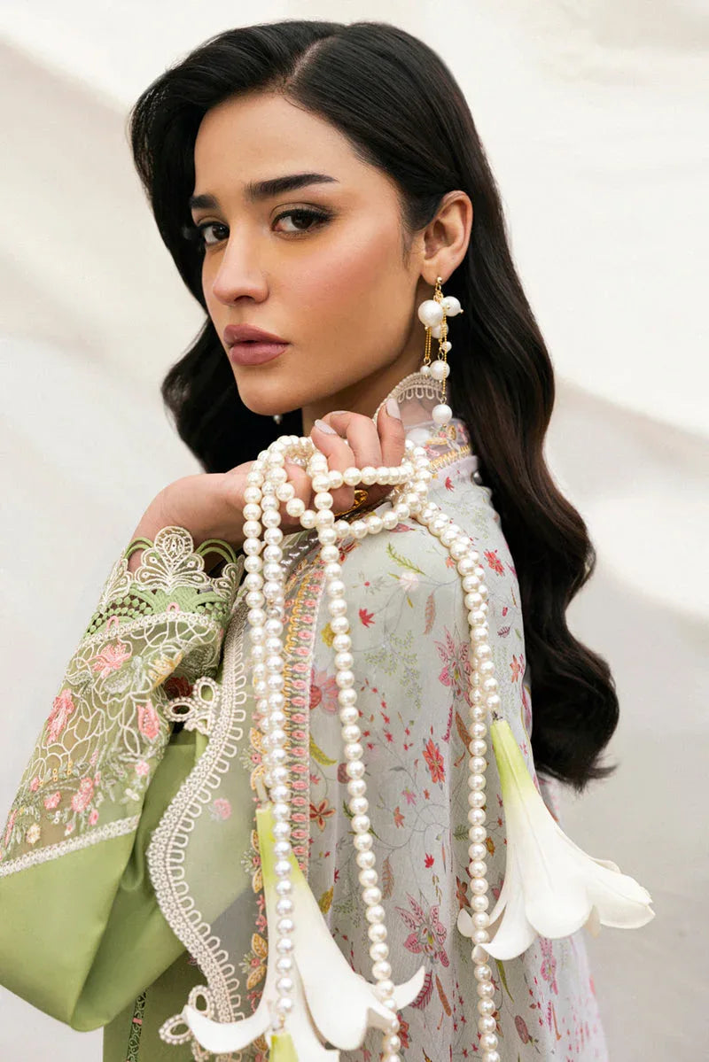 Qalamkar | Qlinekari Lawn | DC-01 Lovisa - Rang-e-Khaas