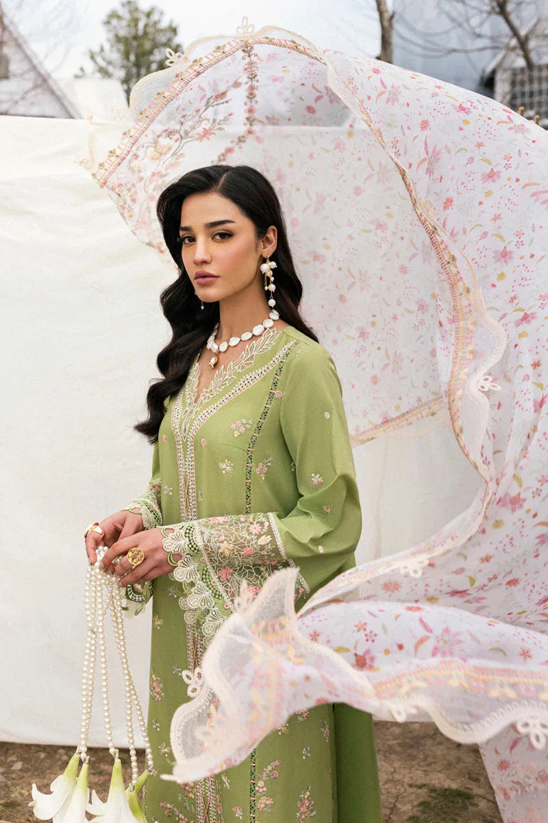 Qalamkar | Qlinekari Lawn | DC-01 Lovisa - Rang-e-Khaas