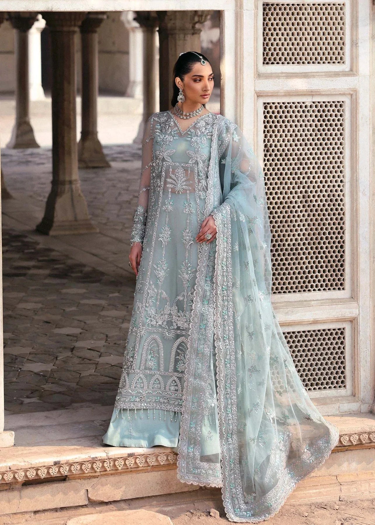 Akbar Aslam | Dastaan Luxury Formals | Mahrosh - Rang-e-Khaas
