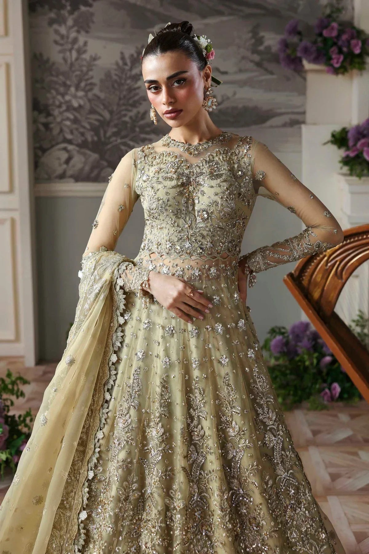 Akbar Aslam | Deewani Wedding Formals | Mintara - Rang-e-Khaas