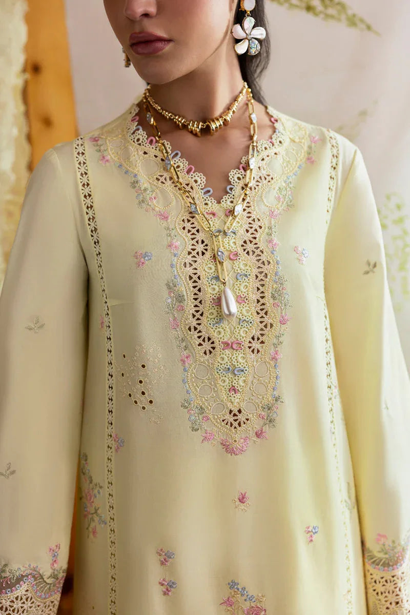 Qalamkar | Qlinekari Lawn | DC-04 Keva - Rang-e-Khaas