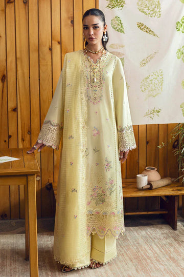 Qalamkar | Qlinekari Lawn | DC-04 Keva - Rang-e-Khaas