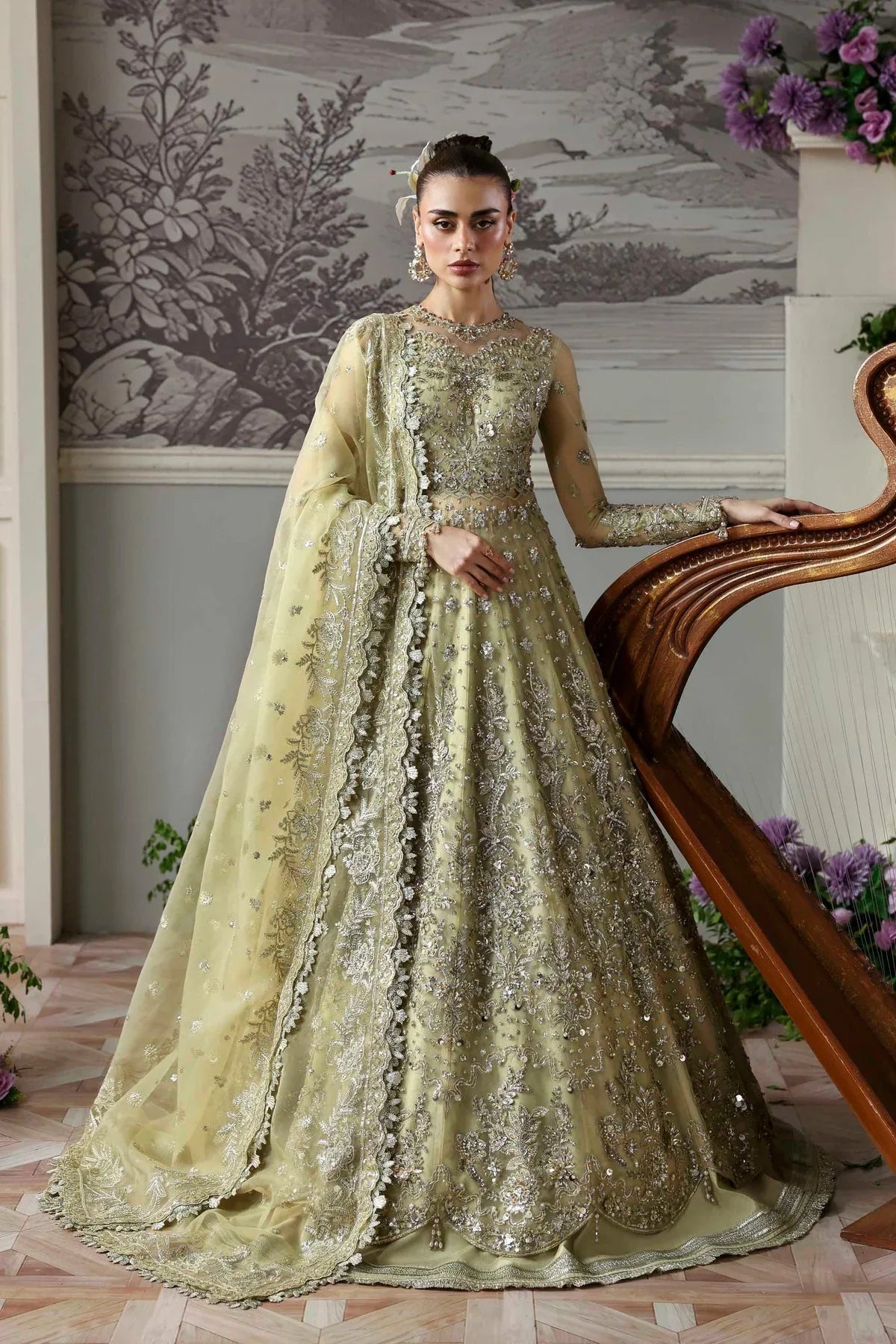 Akbar Aslam | Deewani Wedding Formals | Mintara - Rang-e-Khaas