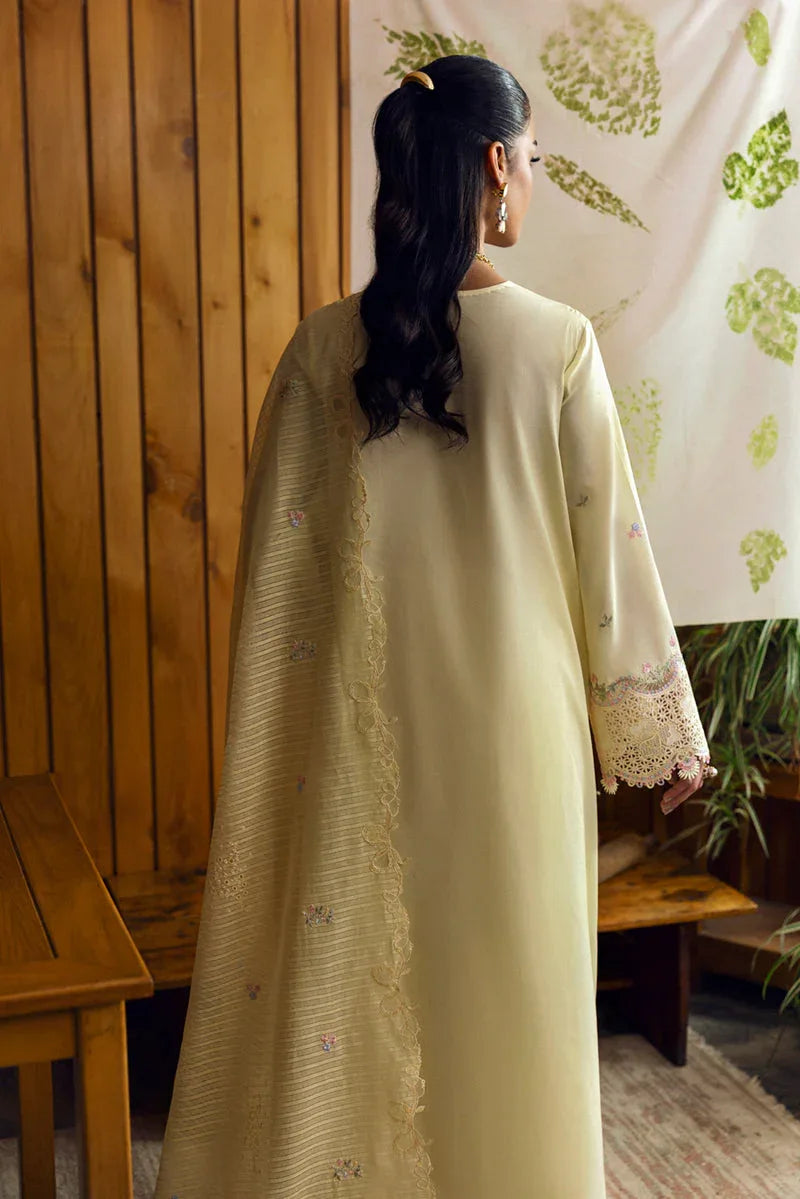 Qalamkar | Qlinekari Lawn | DC-04 Keva - Rang-e-Khaas