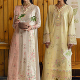 Qalamkar | Qlinekari Lawn | DC-04 Keva