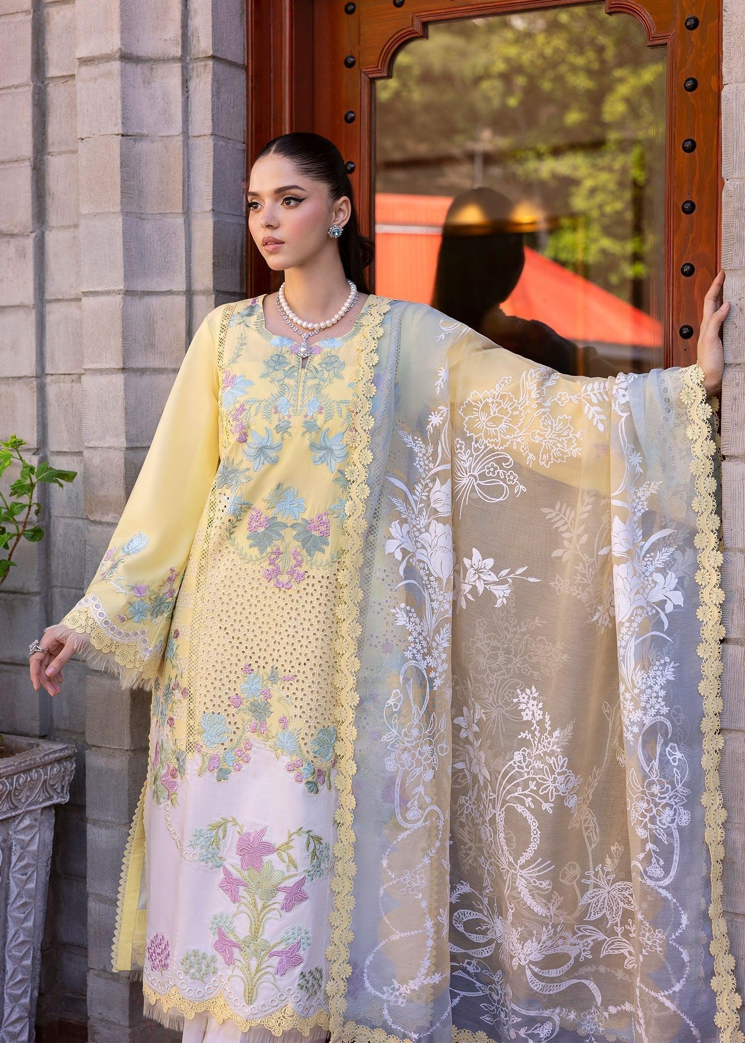 Saira Shakira | Bloom Lawn 25 | LOTUS REVERIE 4-A - Rang-e-Khaas