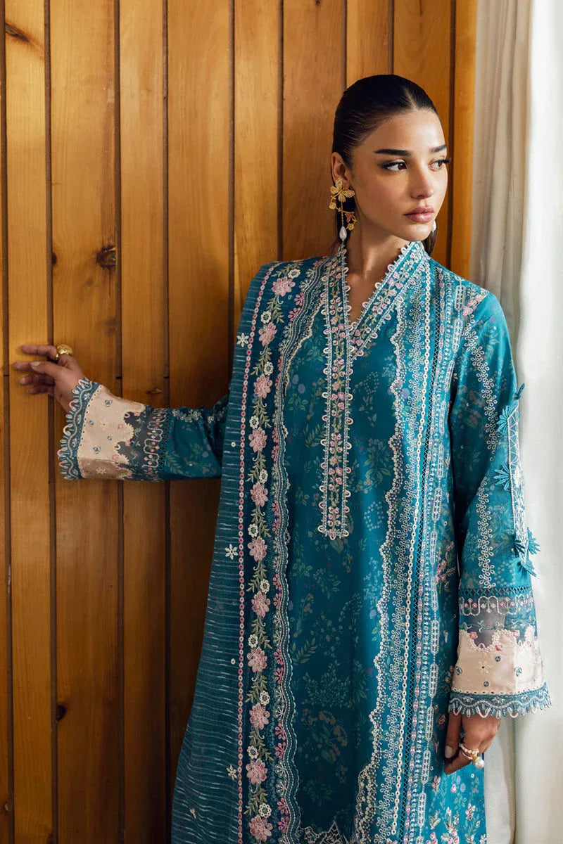 Qalamkar | Qlinekari Lawn | DC-10 Fina - Rang-e-Khaas