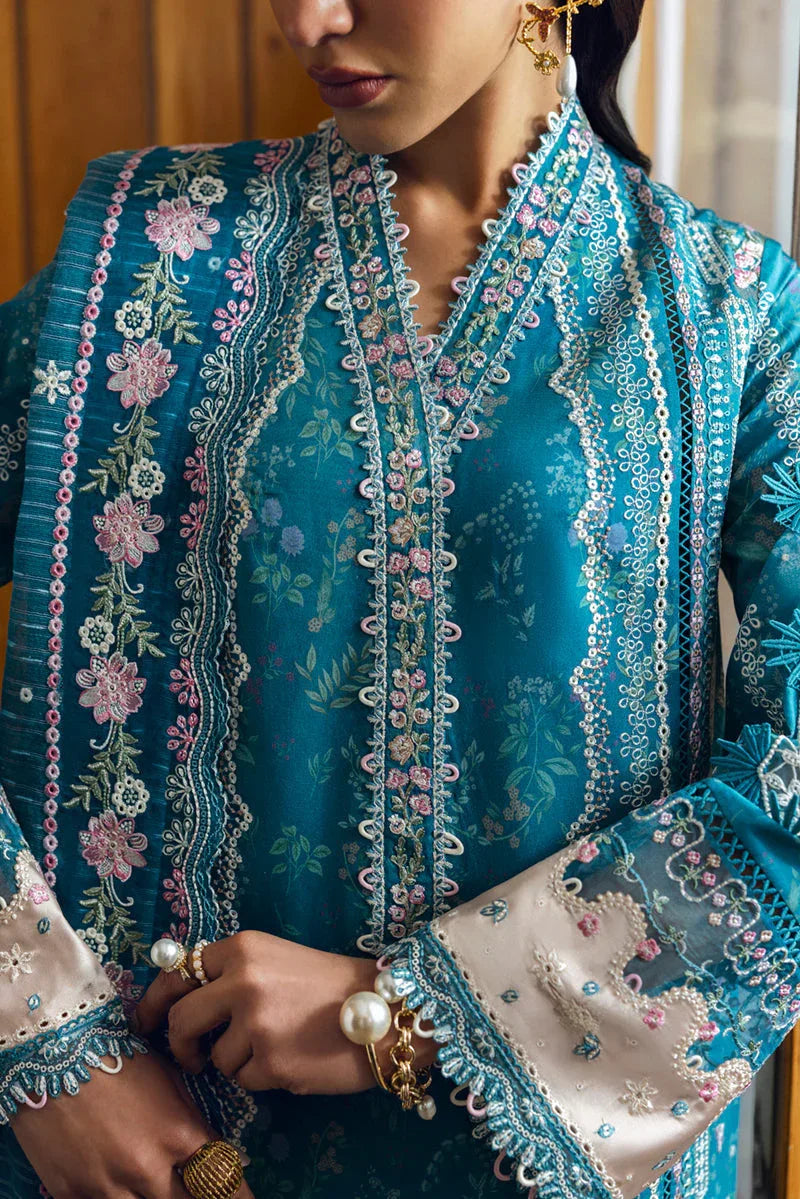 Qalamkar | Qlinekari Lawn | DC-10 Fina - Rang-e-Khaas