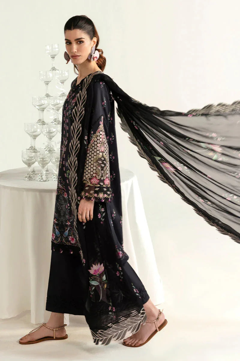 Qalamkar | Q Prints 2025 | PQ-03 RIDA - Rang-e-Khaas