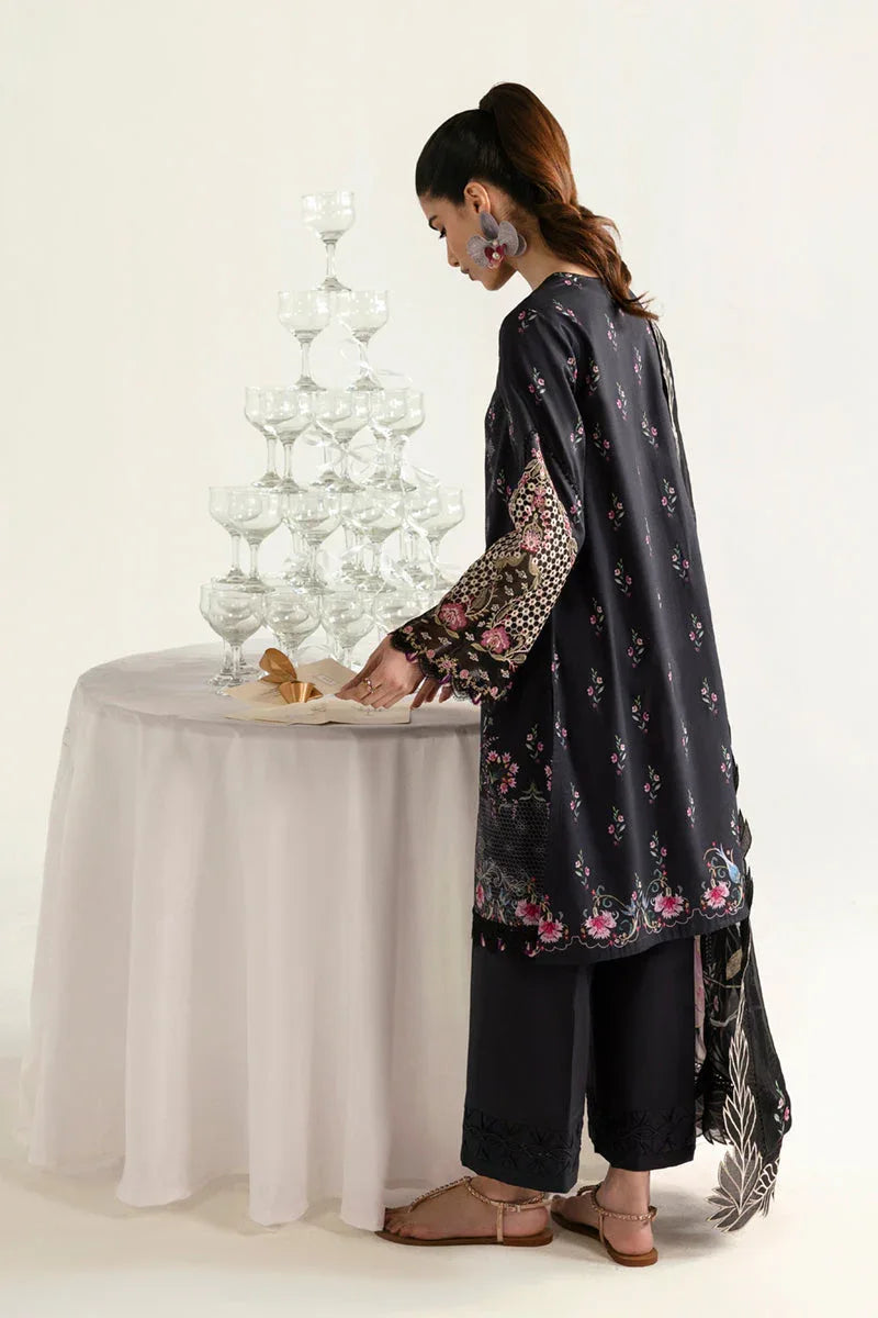 Qalamkar | Q Prints 2025 | PQ-03 RIDA - Rang-e-Khaas