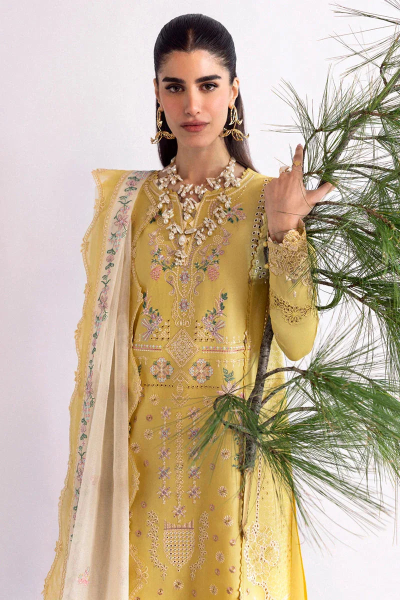Qalamkar | Qlinekari Lawn | DC-09 Enya - Rang-e-Khaas