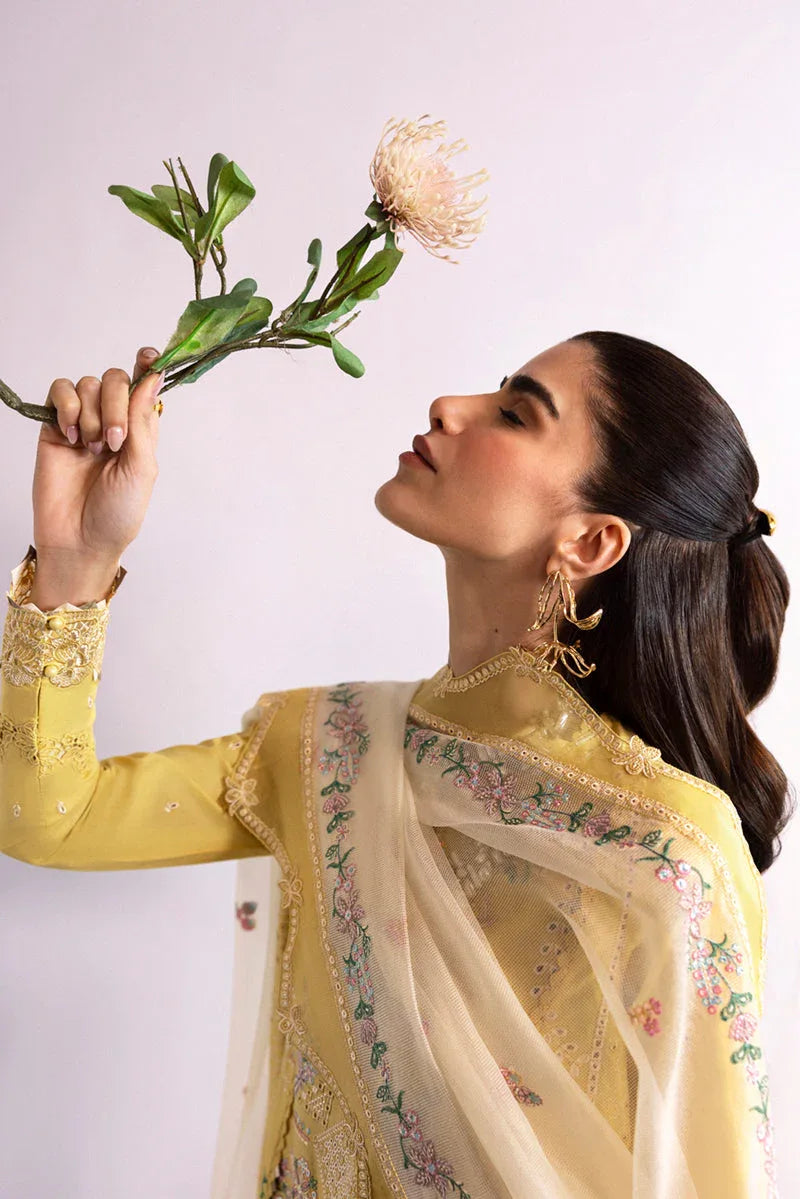 Qalamkar | Qlinekari Lawn | DC-09 Enya - Rang-e-Khaas