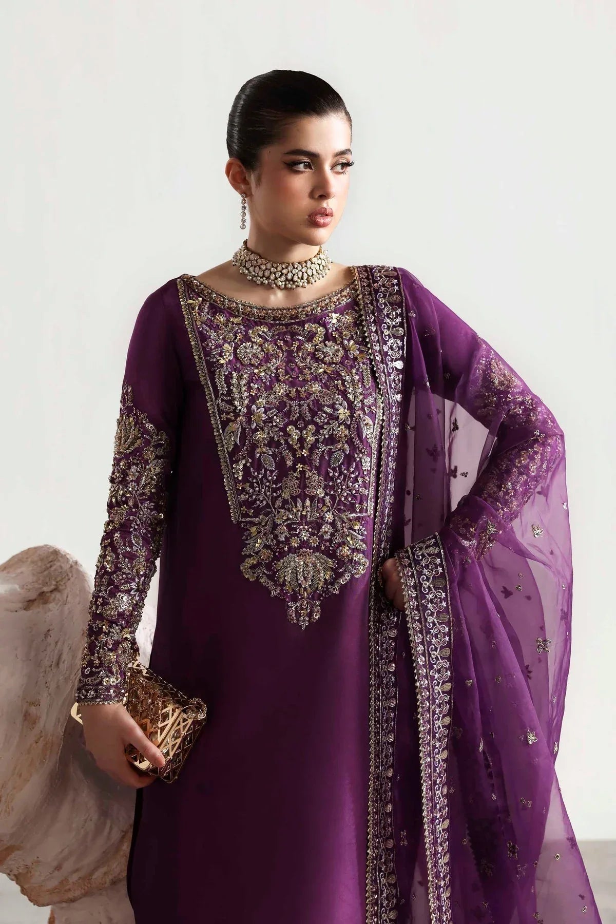 Akbar Aslam | Luxury Formals 25 | Lapis - Rang-e-Khaas