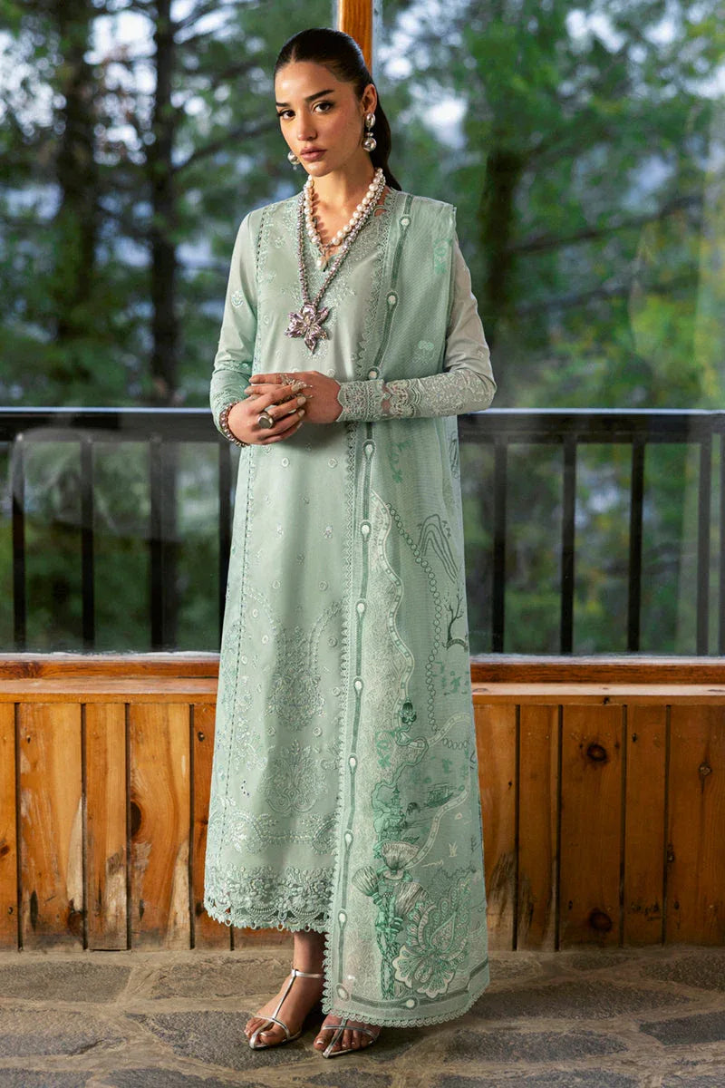 Qalamkar | Qlinekari Lawn | DC-15 Elira - Rang-e-Khaas