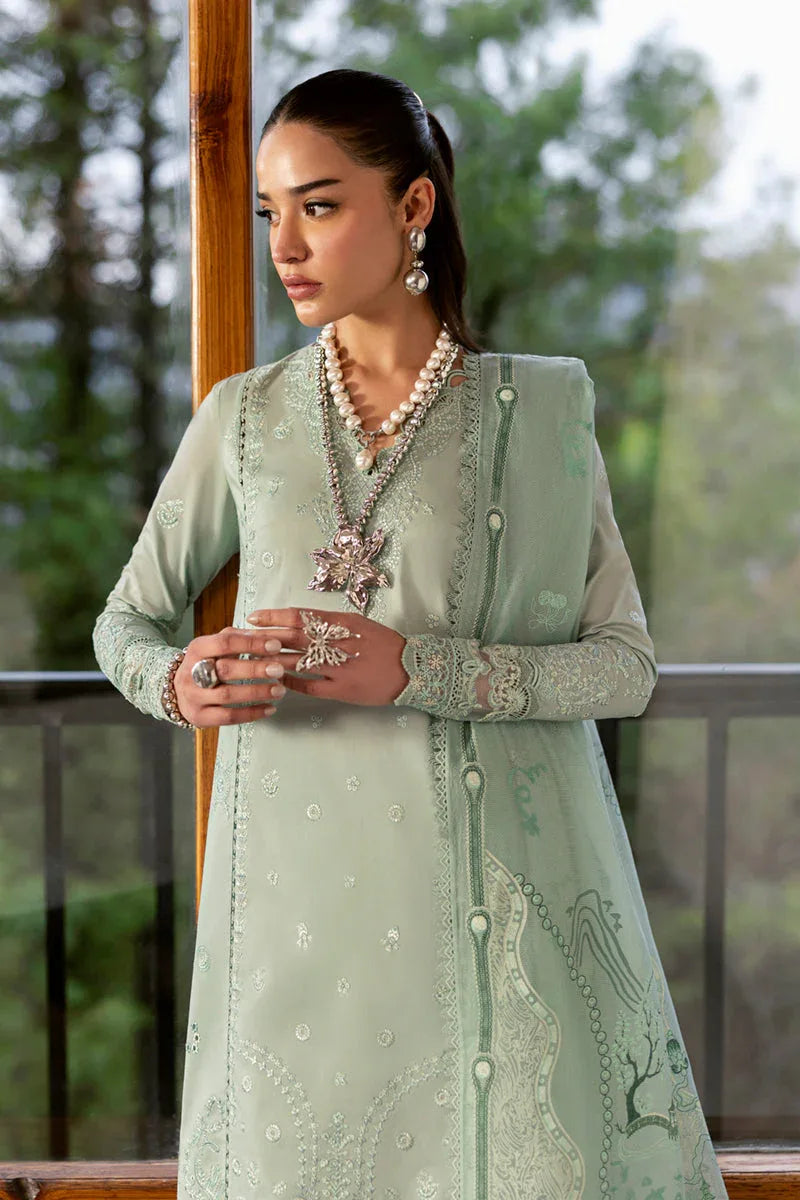 Qalamkar | Qlinekari Lawn | DC-15 Elira - Rang-e-Khaas