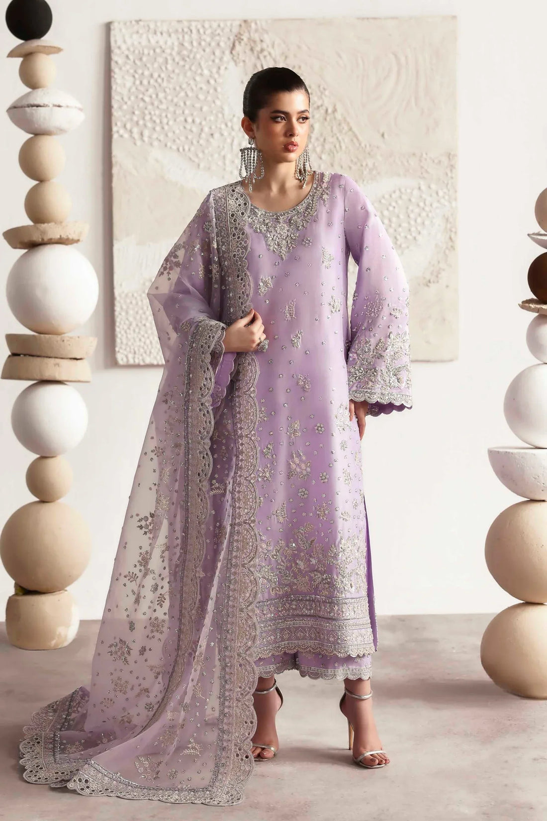 Akbar Aslam | Luxury Formals 25 | Champagne - Rang-e-Khaas