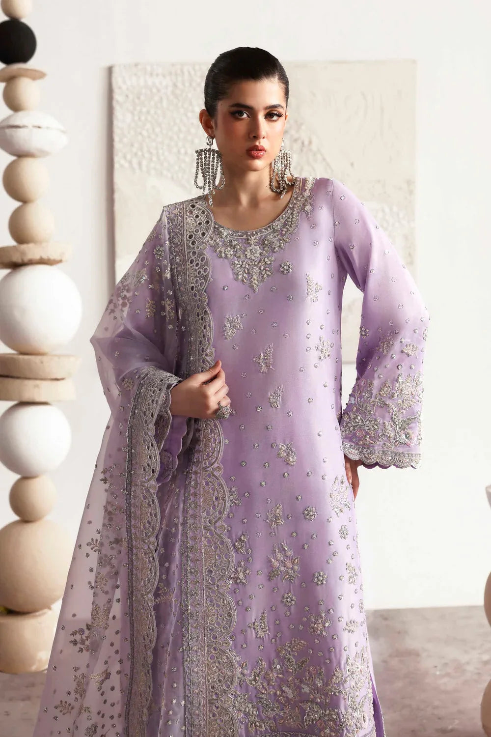 Akbar Aslam | Luxury Formals 25 | Champagne - Rang-e-Khaas