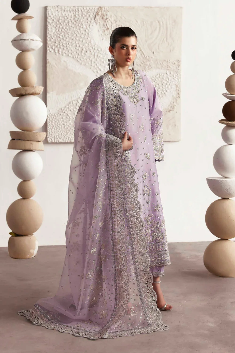 Akbar Aslam | Luxury Formals 25 | Champagne - Rang-e-Khaas