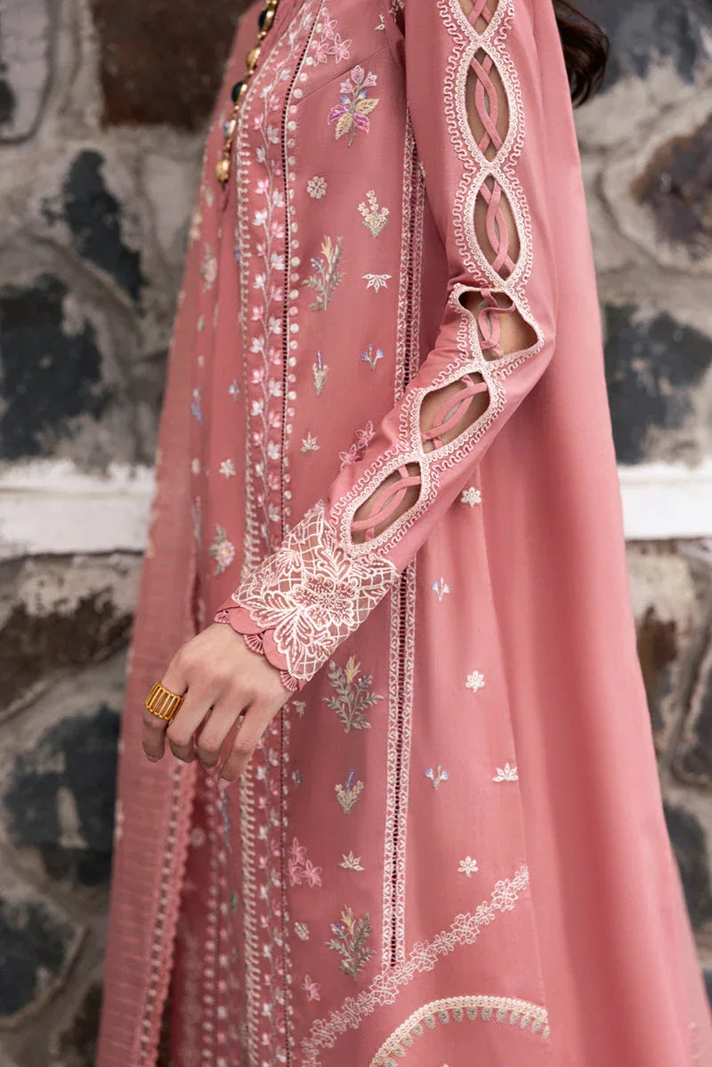 Qalamkar | Qlinekari Lawn | DC-03 Moya - Rang-e-Khaas