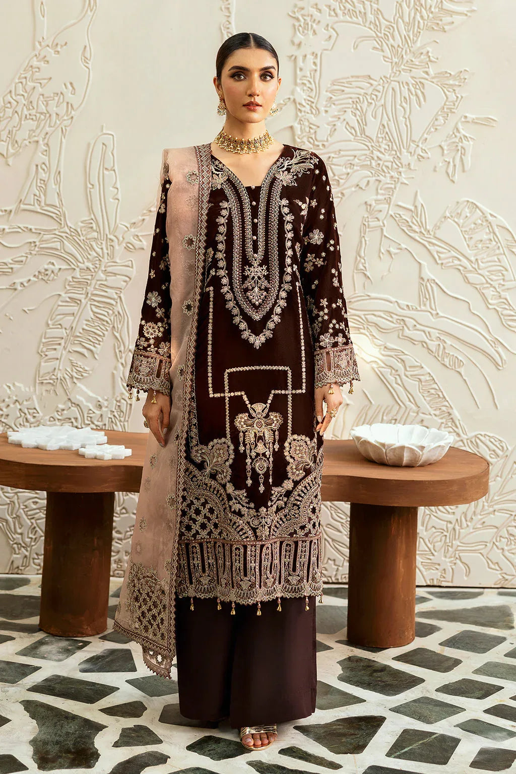 Ramsha | Velvet Collection | V-606 - Rang-e-Khaas