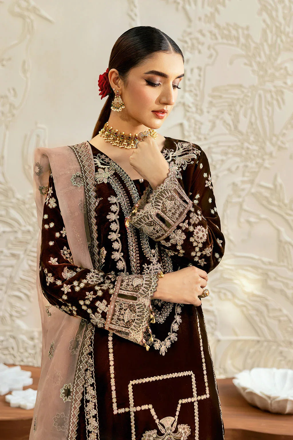 Ramsha | Velvet Collection | V-606 - Rang-e-Khaas