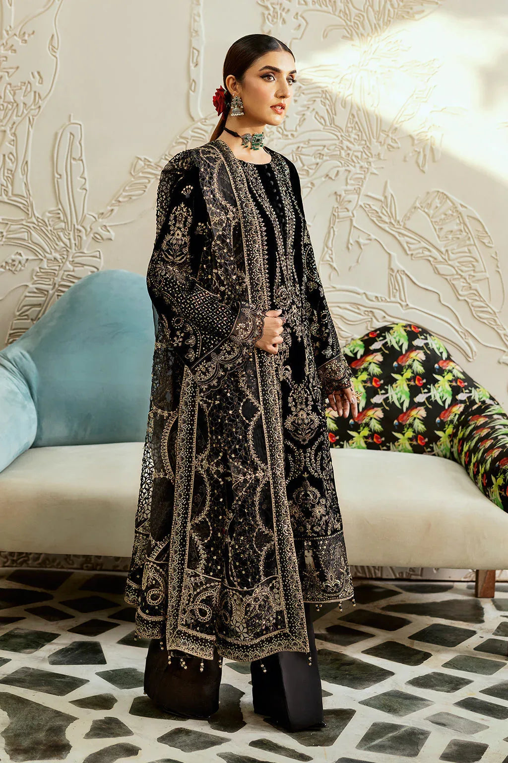 Ramsha | Velvet Collection | V-603 - Rang-e-Khaas