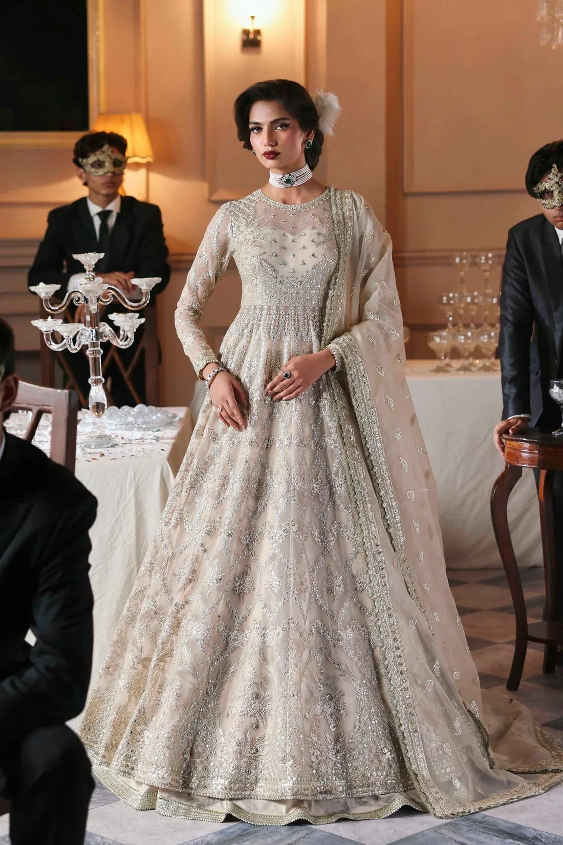 Akbar Aslam | Deewani Wedding Formals | Gulnisa - Rang-e-Khaas