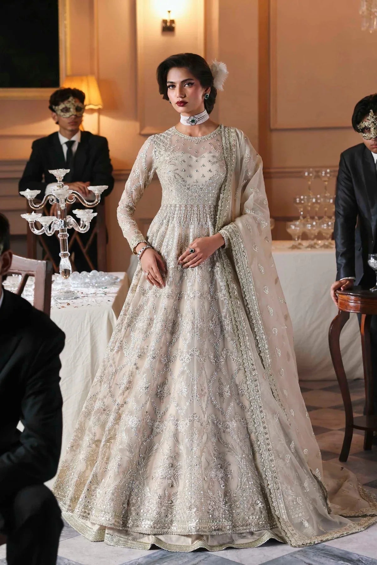 Akbar Aslam | Deewani Wedding Formals | Gulnisa - Rang-e-Khaas