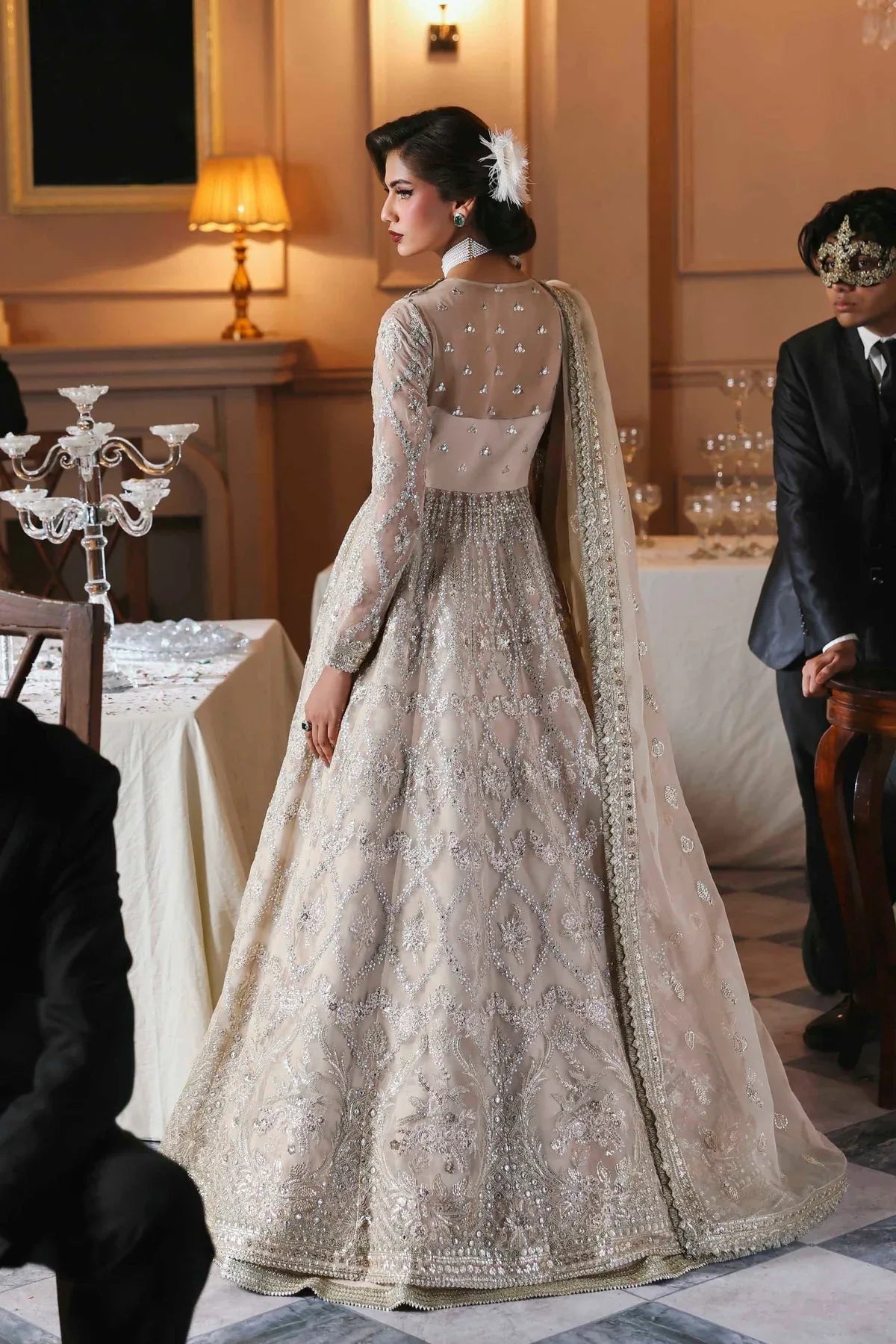 Akbar Aslam | Deewani Wedding Formals | Gulnisa - Rang-e-Khaas
