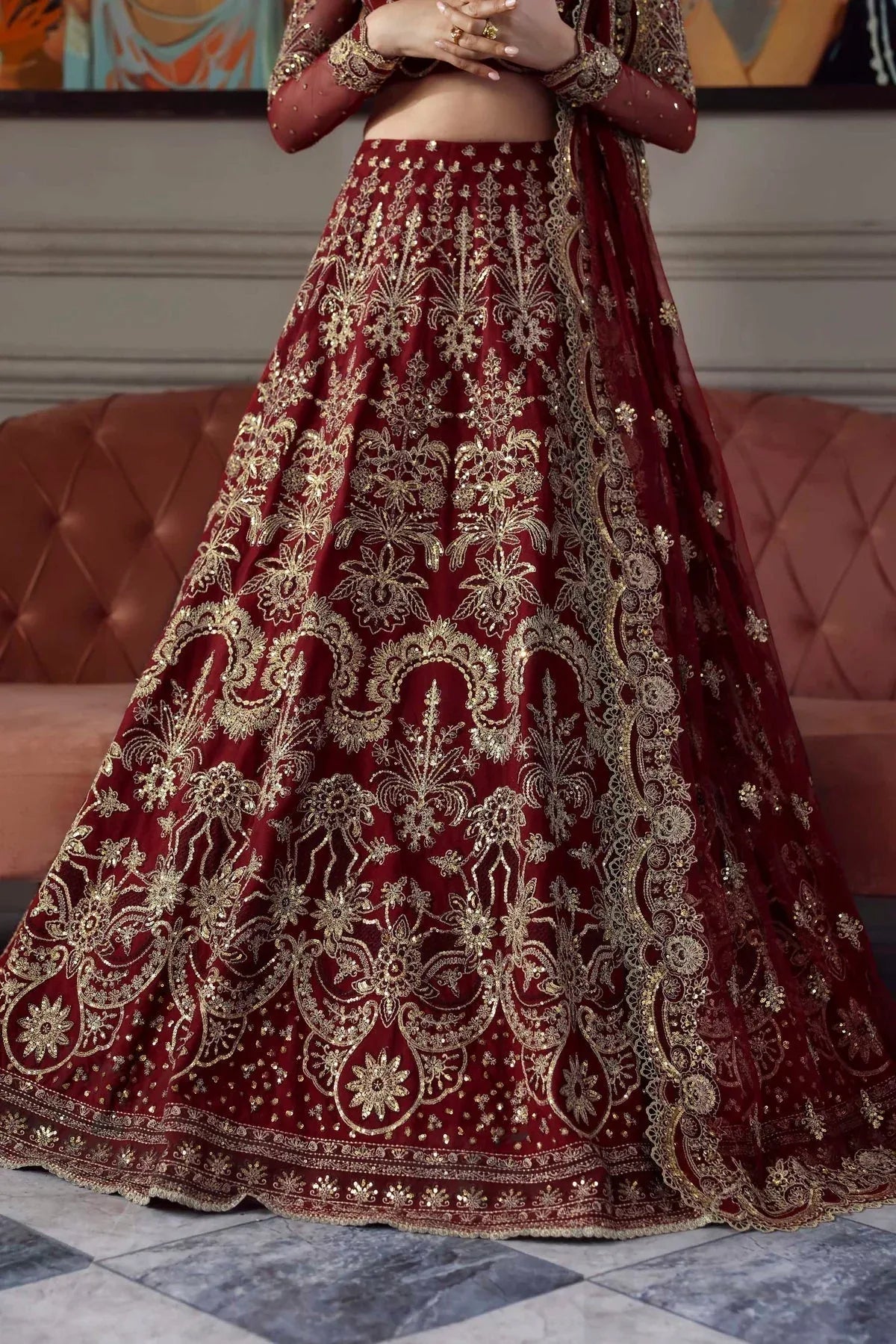 Akbar Aslam | Deewani Wedding Formals | Shahbano - Rang-e-Khaas