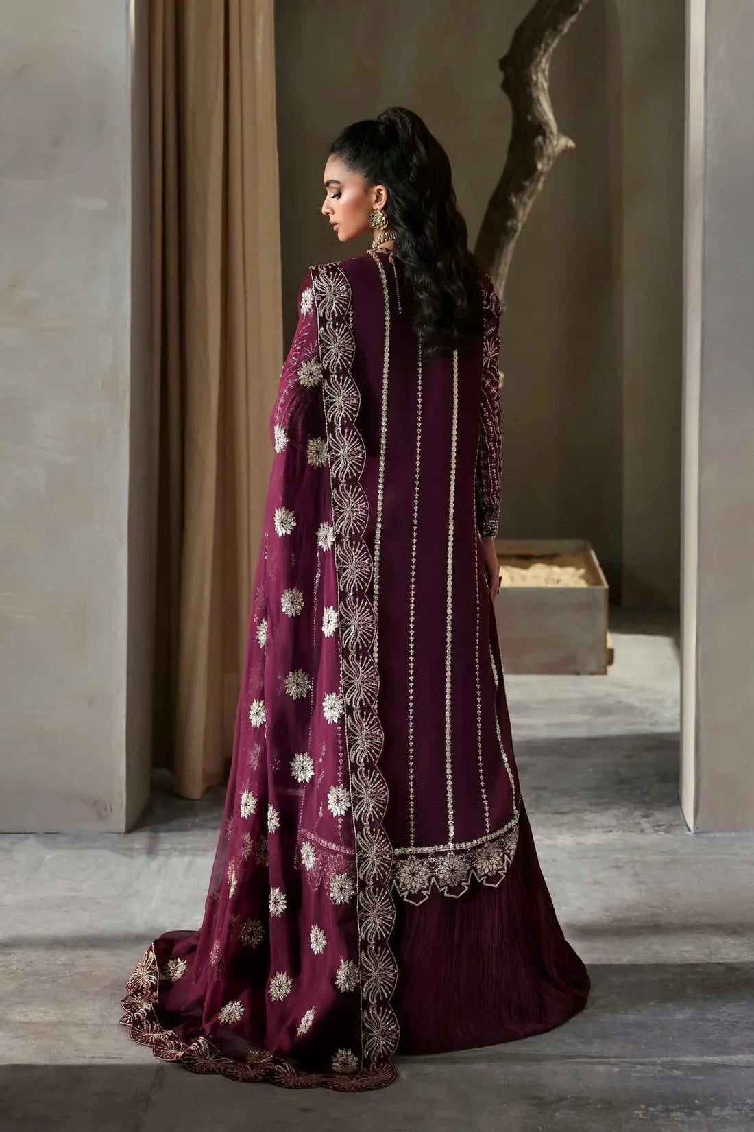 Akbar Aslam | Meeras Luxury Chiffon 25 | Mahin - Rang-e-Khaas