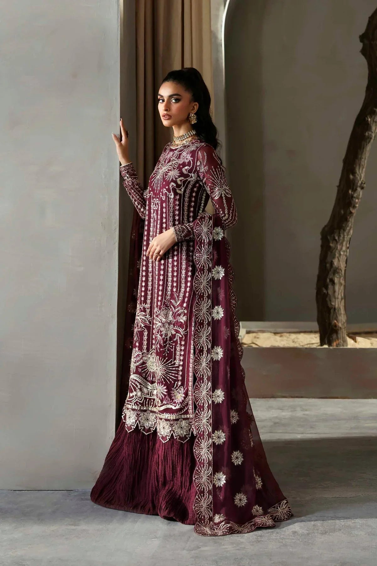 Akbar Aslam | Meeras Luxury Chiffon 25 | Mahin - Rang-e-Khaas