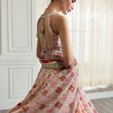 Crimson | A Beautiful Chaos Wedding Collection | Chinoiserie Lehnga