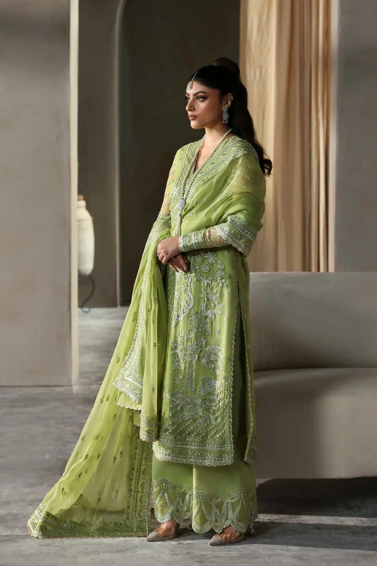 Akbar Aslam | Meeras Luxury Chiffon 25 | Verdaz - Rang-e-Khaas