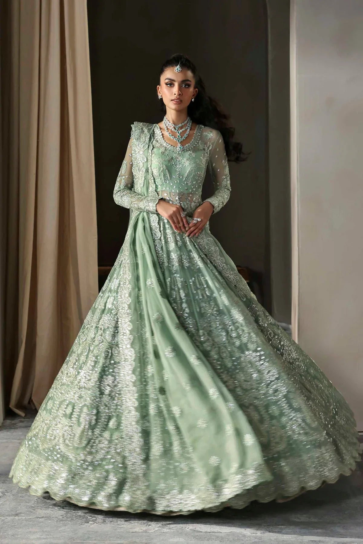 Akbar Aslam | Meeras Luxury Chiffon 25 | Hayal - Rang-e-Khaas