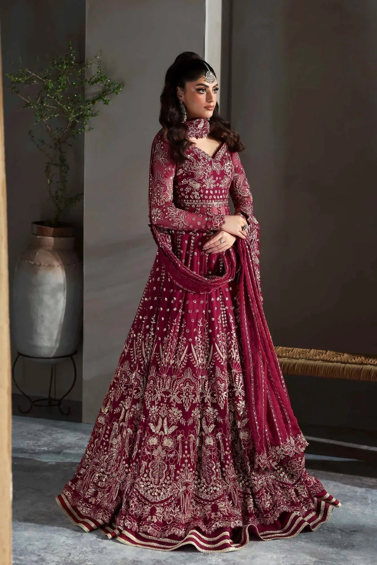 Akbar Aslam | Meeras Luxury Chiffon 25 | Mahroze - Rang-e-Khaas