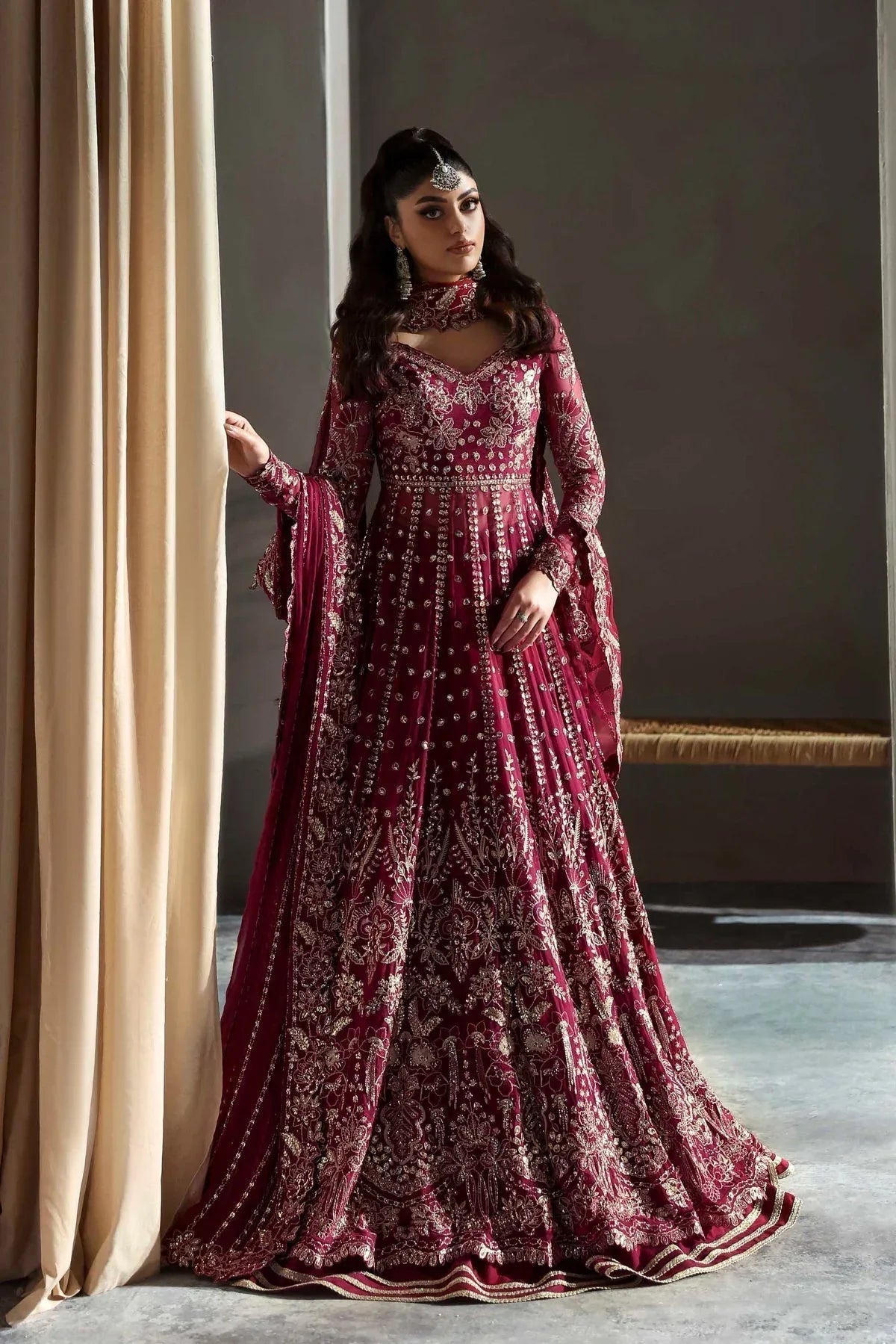 Akbar Aslam | Meeras Luxury Chiffon 25 | Mahroze - Rang-e-Khaas