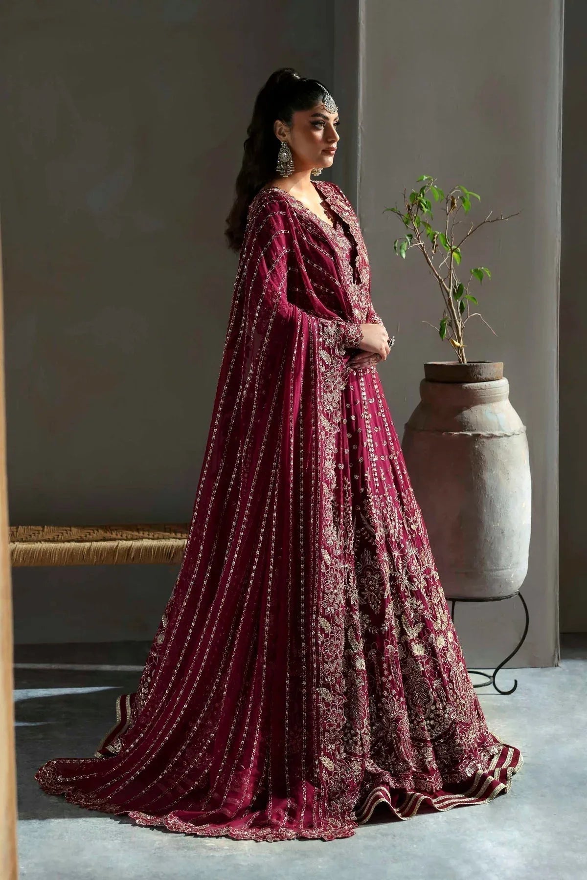 Akbar Aslam | Meeras Luxury Chiffon 25 | Mahroze - Rang-e-Khaas