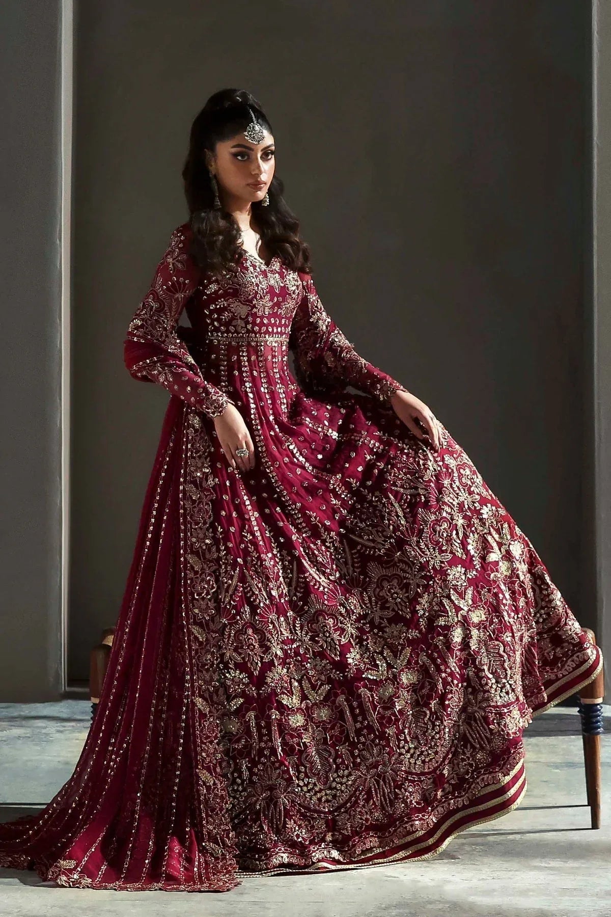 Akbar Aslam | Meeras Luxury Chiffon 25 | Mahroze - Rang-e-Khaas