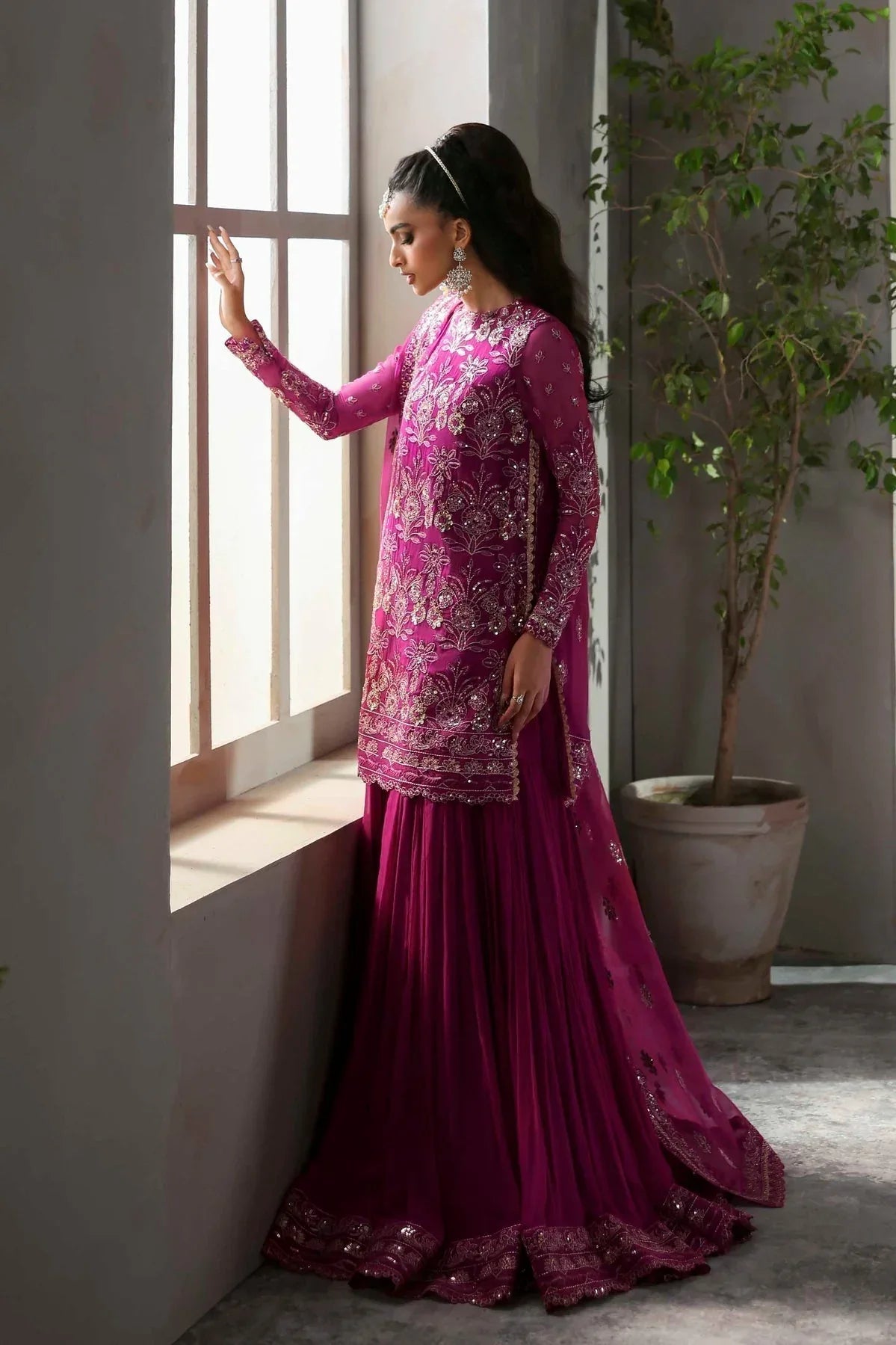 Akbar Aslam | Meeras Luxury Chiffon 25 | Mehzar - Rang-e-Khaas