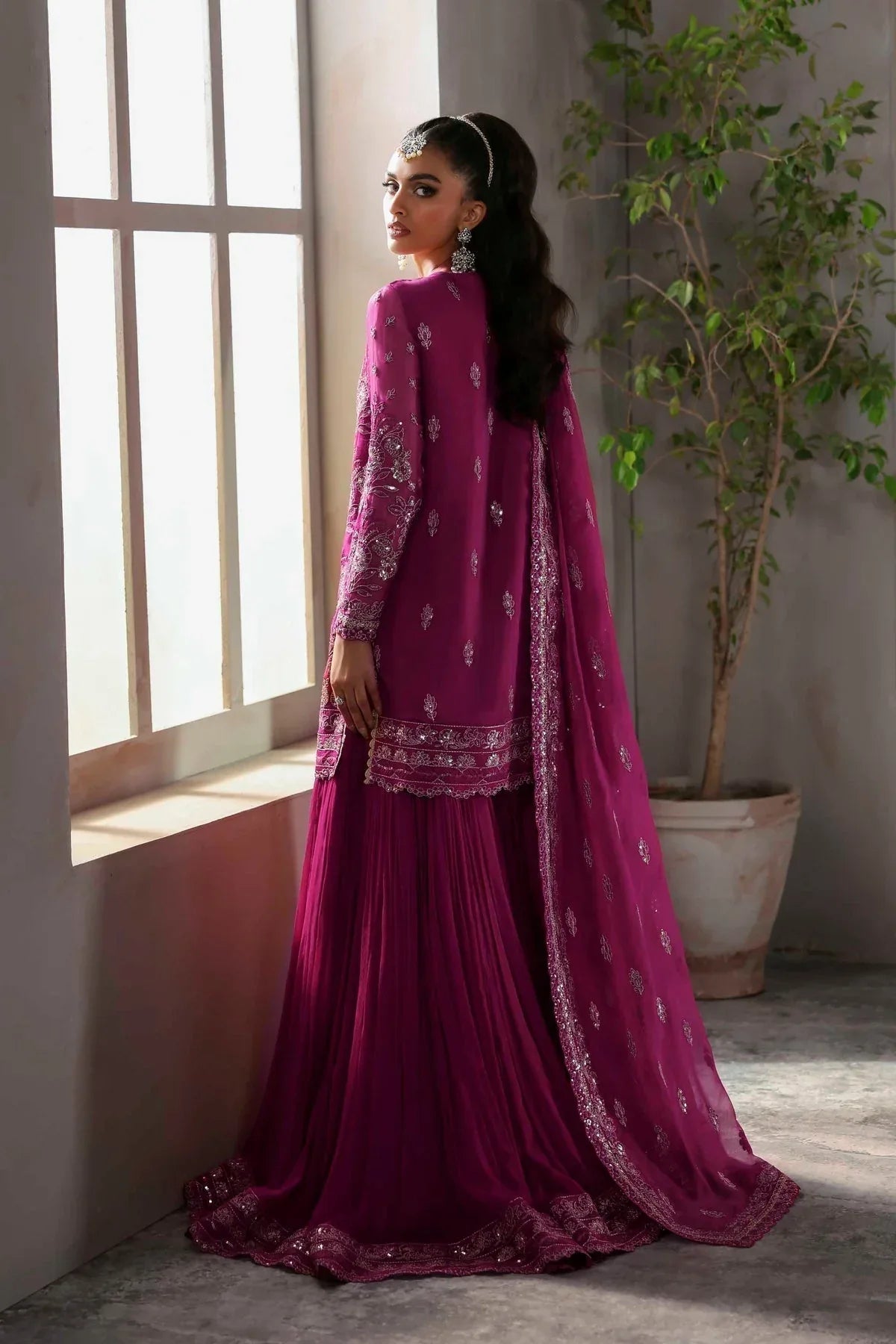 Akbar Aslam | Meeras Luxury Chiffon 25 | Mehzar - Rang-e-Khaas
