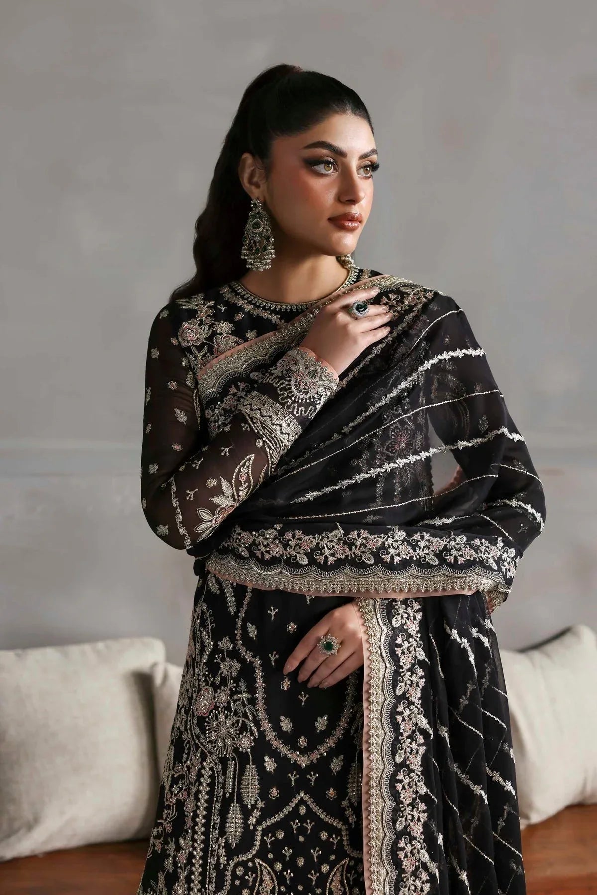 Akbar Aslam | Meeras Luxury Chiffon 25 | Zehmaya - Rang-e-Khaas