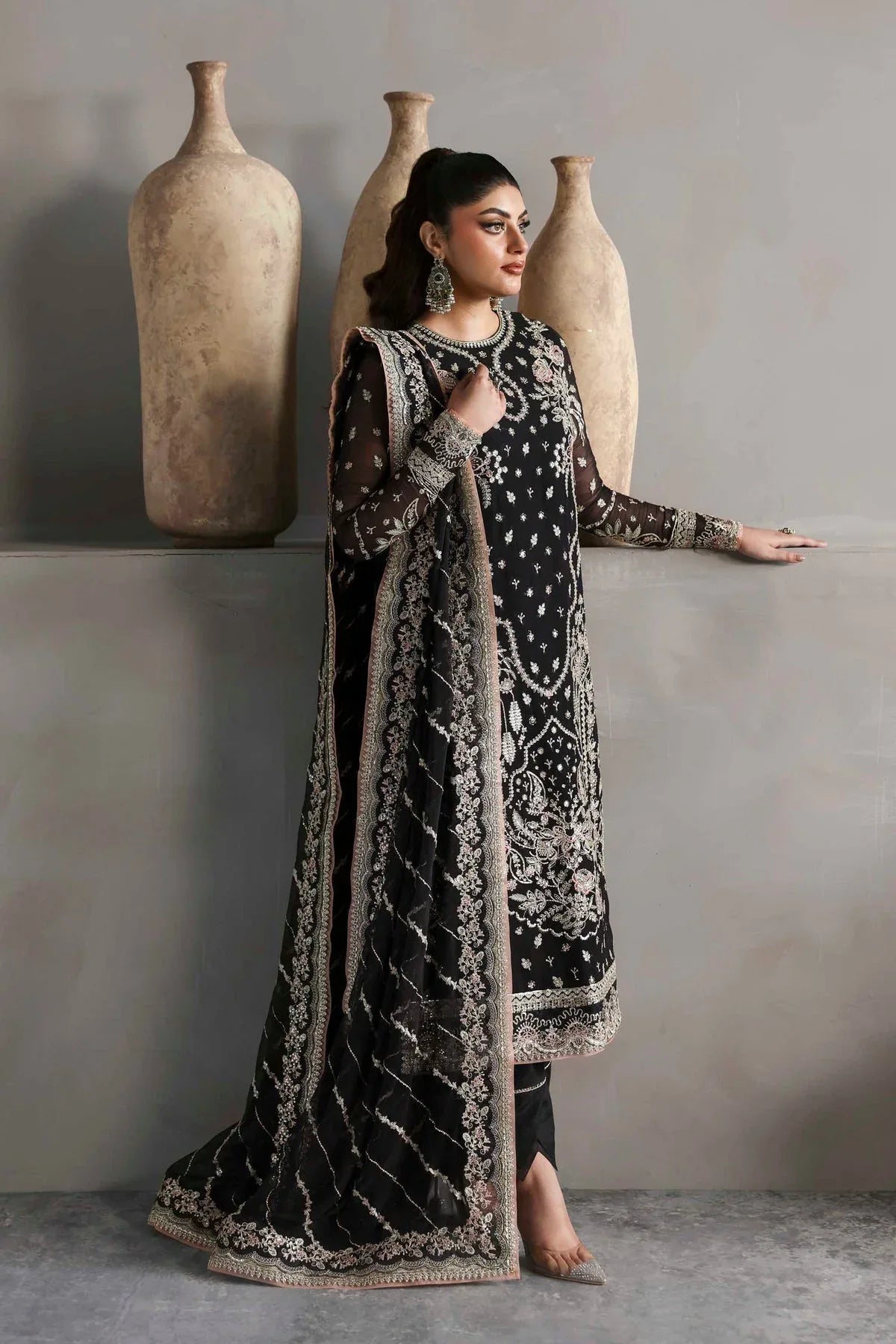 Akbar Aslam | Meeras Luxury Chiffon 25 | Zehmaya - Rang-e-Khaas