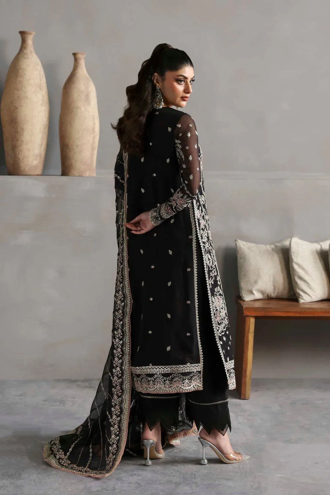 Akbar Aslam | Meeras Luxury Chiffon 25 | Zehmaya - Rang-e-Khaas